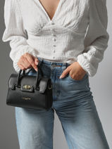 Cross Body Tas Milano Cosmos Leder Lancaster Zwart milano cosmos 79-vue-porte